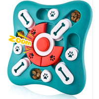 BRAINFETCH PUZZLE – Interactive IQ Slow Feeder for Dogs