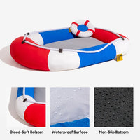 COZYBOAT – Boat Shaped Pet Pillow for Relaxing Indoor Use