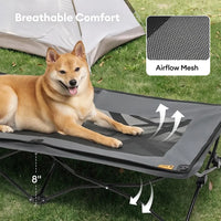 ROAMNEST – Portable Raised Pet Bed for Active Lifestyles