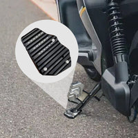 MOTOWISE - Aluminum Motorcycle Side Stand Enlarger Kickstand Foot Plate
