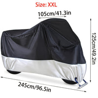 MOTORVAULT - Premium Outdoor/Indoor Scooter & Bicycle Cover, Lockable Design
