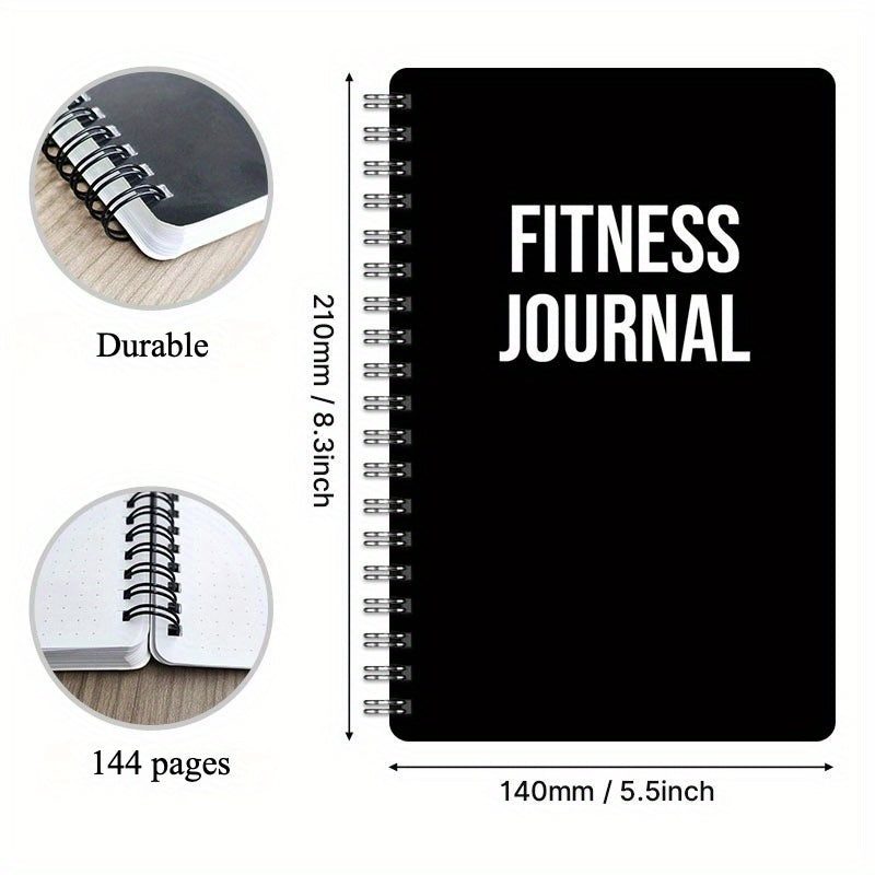 FITLOG – Compact Workout Journal for Tracking Progress and Fitness Goals