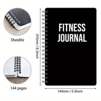 FITLOG – Compact Workout Journal for Tracking Progress and Fitness Goals