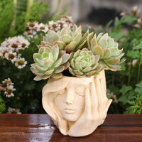 FACERPOT – Artistic Face Planter for Stylish Indoor & Outdoor Plant Display