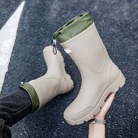 RAINSTEP – Durable Mid-Calf Waterproof Boots for Men & Women