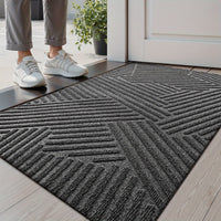 ENTRYSTYLE - Solid Color Durable Non-Slip Door Mat