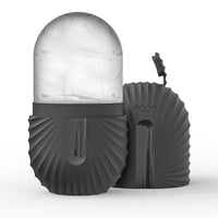 GLIMMERICE - Reusable Face Roller with Ice Mold Cube for Refreshing Massage
