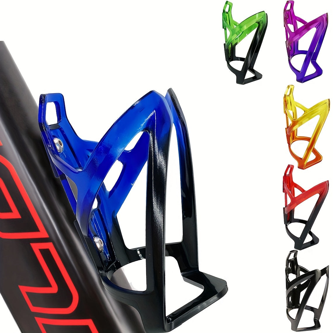 HYDROVAULT - Ultralight Plastic Bike Water Bottle Cage Durable MTB & Road Bicycle Cup Holder