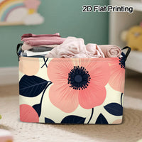 FLORABIN – Large Floral Storage Basket for Modern Organization