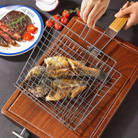 FLIPBASKET – Cast Iron Grilling Basket for Secure Flipping & Even Cooking