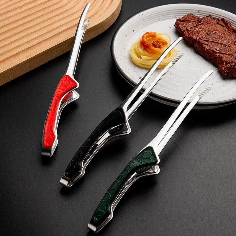 GRIPTONG – Stainless Steel Tongs for Secure Grip & High Heat Cooking