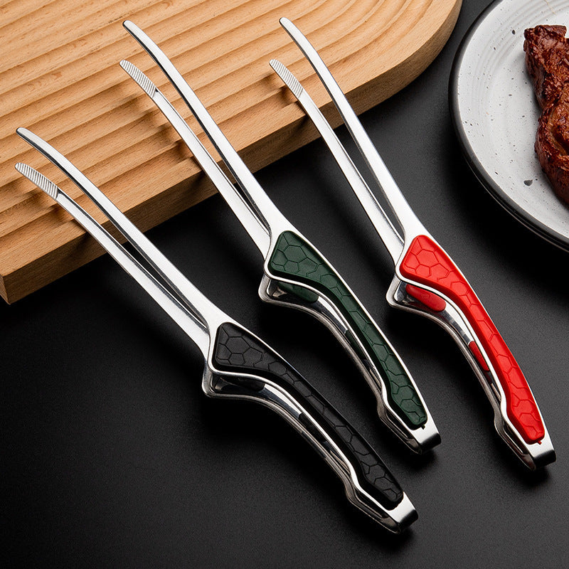 GRIPTONG – Stainless Steel Tongs for Secure Grip & High Heat Cooking