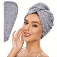 SILKDRY - 300Gsm Soft Hair Towel Quick-Dry Bathroom Accessory