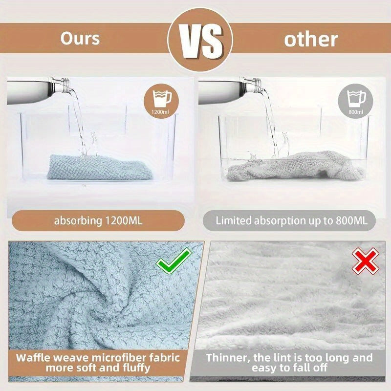 SILKDRY - 300Gsm Soft Hair Towel Quick-Dry Bathroom Accessory