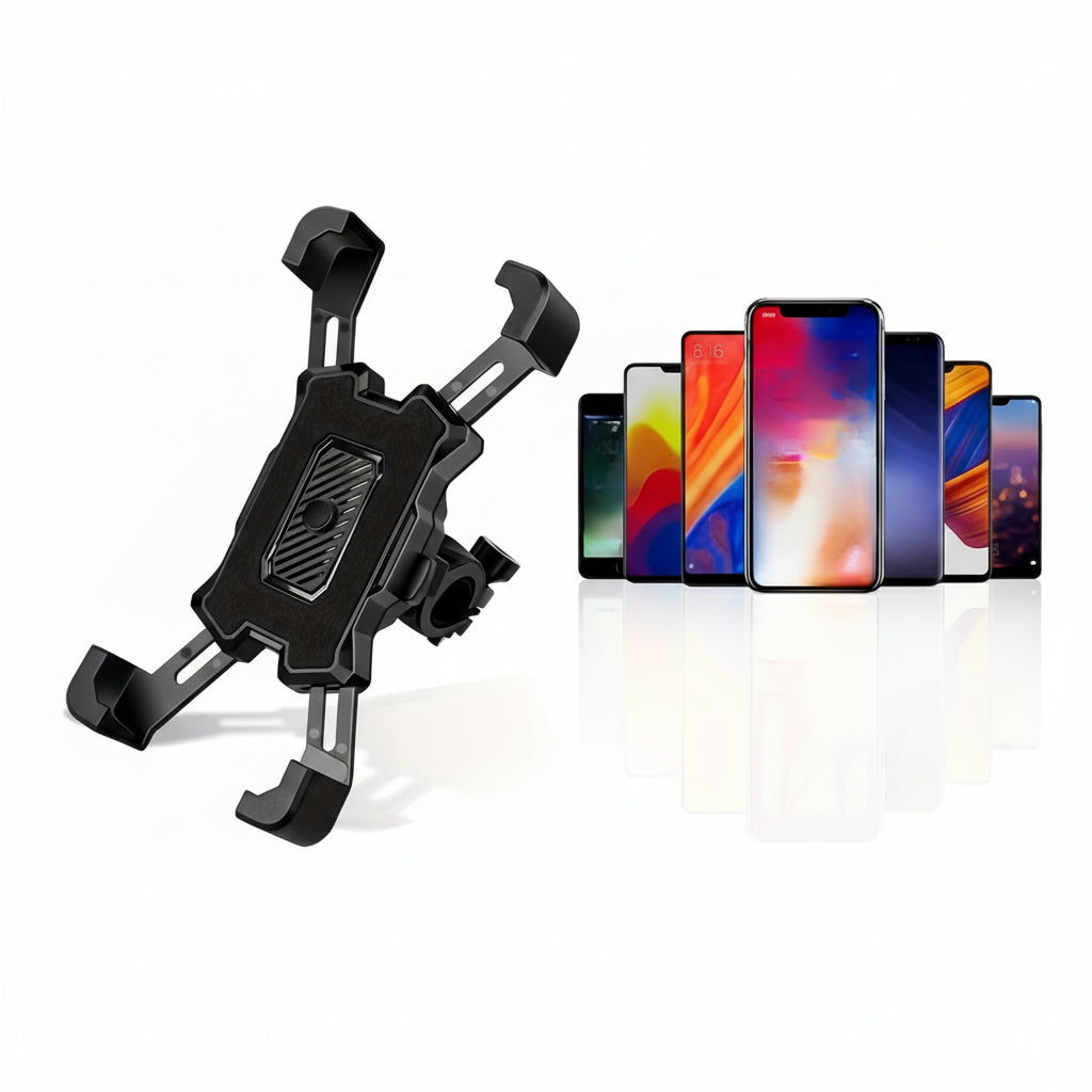 CYCLEGRIP - Shockproof Phone Holder for Bikes & Motorcycles, Secure GPS Navigation Mount