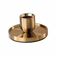 NOIRGLOW STAND – Elegant Black Tabletop Candle Holder