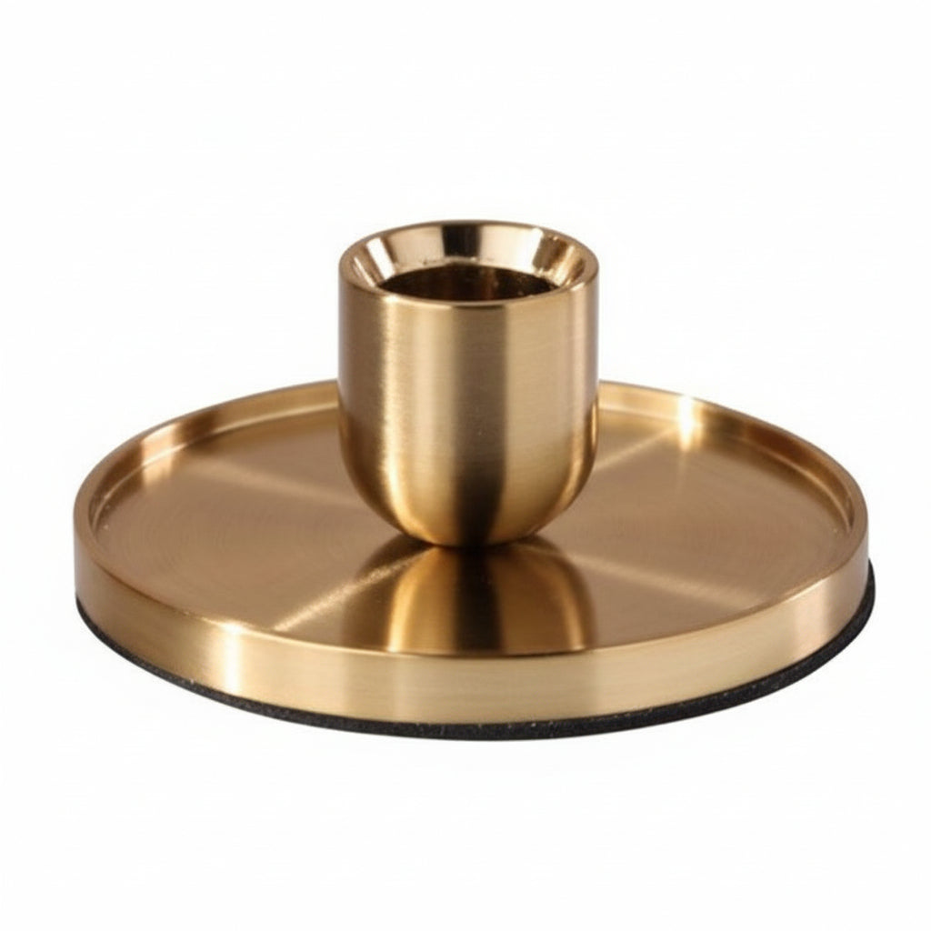 NOIRGLOW STAND – Elegant Black Tabletop Candle Holder