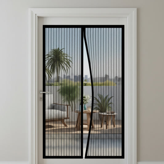 NETMAGIC – Magnetic Closure Door Screen Curtain