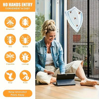NETMAGIC – Magnetic Closure Door Screen Curtain