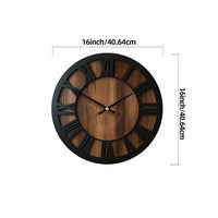 WOODORA ART – Artistic Silent Round Wall Clock