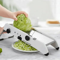 18-in-1 Mandoline Slicer - Adjustable Stainless Steel Kitchen Cutter for Effortless Slicing and Dicing 3