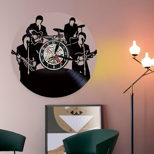 VINYL BEAT – Retro Record-Inspired Wall Clock