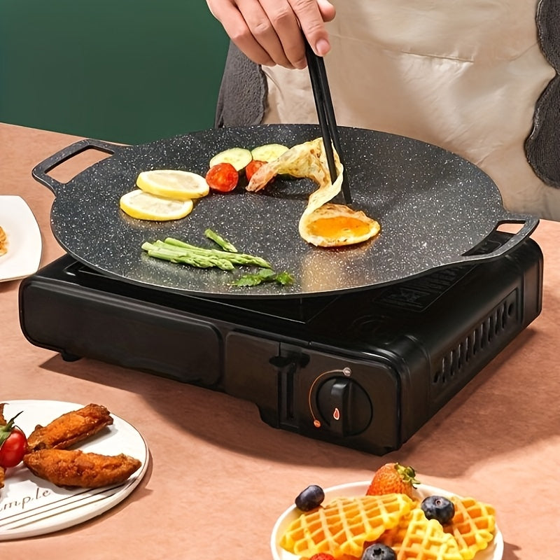 IRONFLAT – Versatile Non-Stick Skillet for Indoor Cooking & Outdoor Grilling