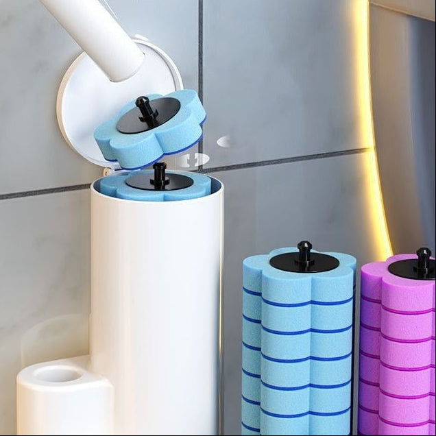BATHGUARD - Durable Household Toilet Brush with Holder