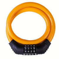 BIKEGUARD - Steel Security Cable Lock With 4-Digit Code