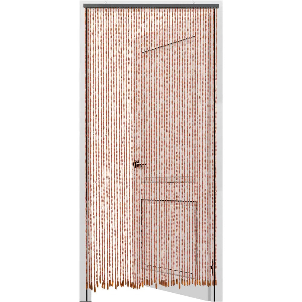 PEARLBAMBOO – Decorative Bamboo Bead Curtain for Stylish Doorway Privacy