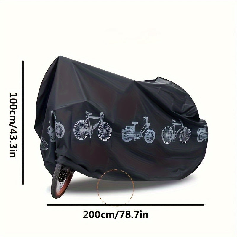 CYCLONIC - Heavy-Duty EVA All-Weather Bicycle Cover for Electric Bikes
