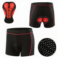 PEDALFIT - Elastic Waistband Bike Shorts for Men, All-Season Mountain & Road Riding