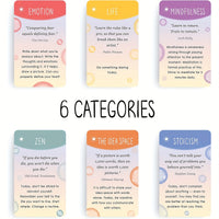 CALMPOINT – 100 Mindful Prompt Cards for Self-Care & Stress Relief