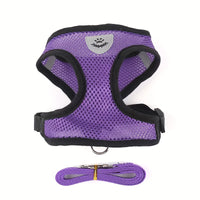 NIGHTWALK - Reflective Pet Vest with Leash for Dogs and Cats