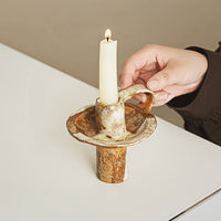 CERAMIKA RETRO – Handcrafted Ceramic Candlestick