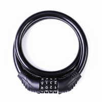 BIKEGUARD - Steel Security Cable Lock With 4-Digit Code