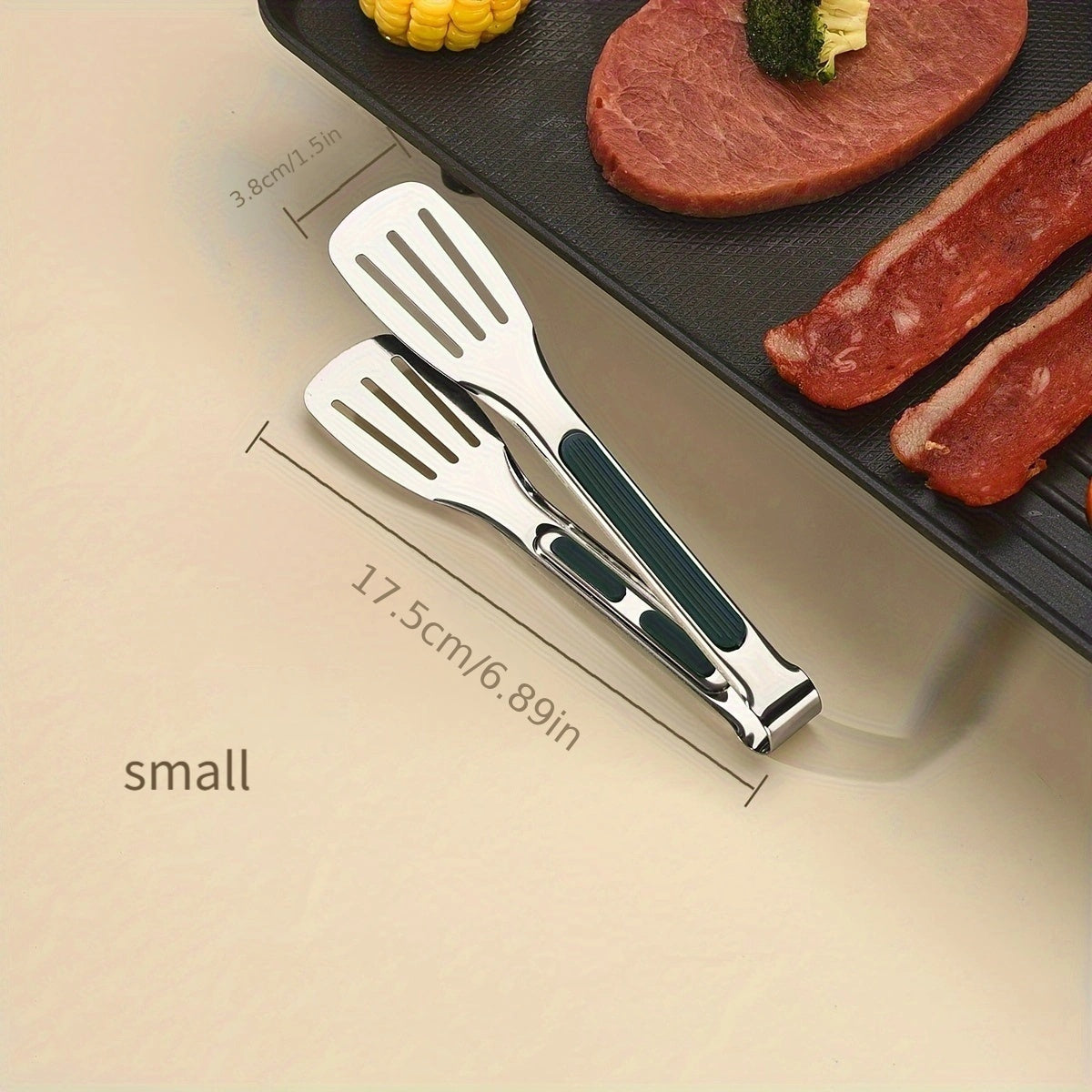 SERVETONG – Stainless Steel Tongs for Secure Grip & Precise Food Handling
