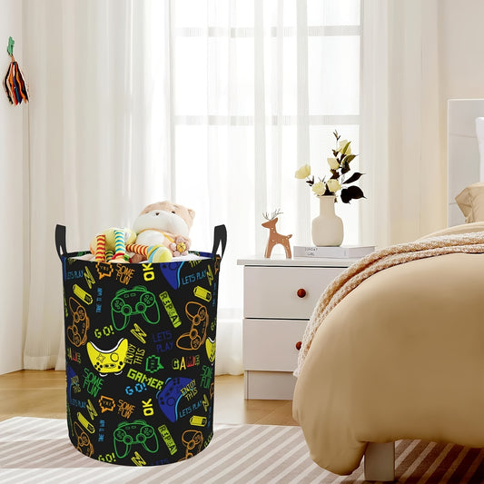 GAMERBIN – Foldable Game Controller Laundry Storage Basket