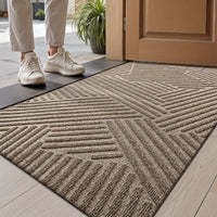 ENTRYSTYLE - Solid Color Durable Non-Slip Door Mat