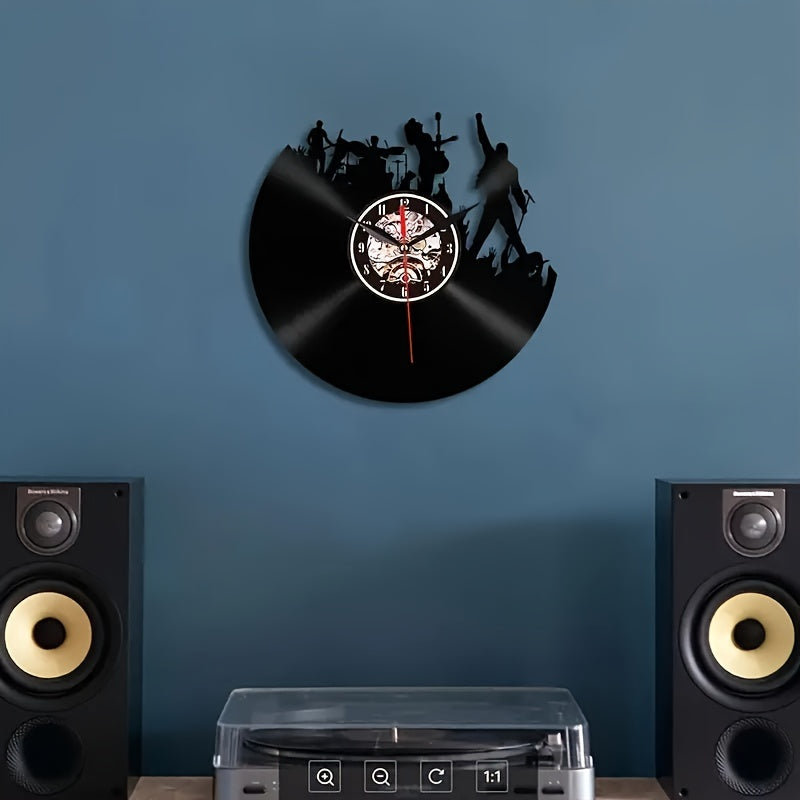 CROWNBEAT – Festive Silent Wall Clock for Stylish Spaces