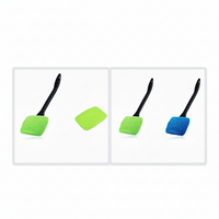 AUTOCLEAR - Long Handle Car Windshield Brush with Interior Glass Wiper