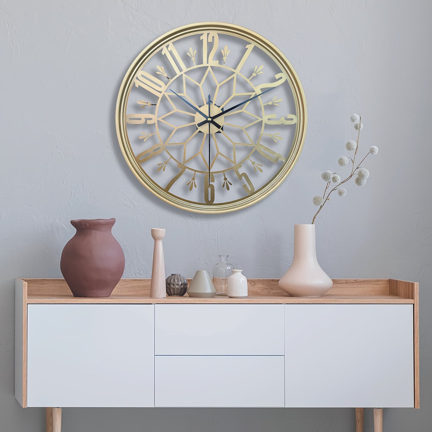 IRONVINTAGE CLOCK – Silent Statement Wall Accent
