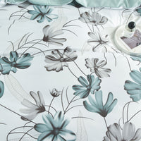 FLORABEL – 3pcs Flower Print Bedroom Bedding Set