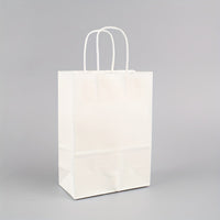 PARTYBAG - Multi-Size Kraft Paper Bags 50/100pcs for Halloween, Birthday, and Gift Use