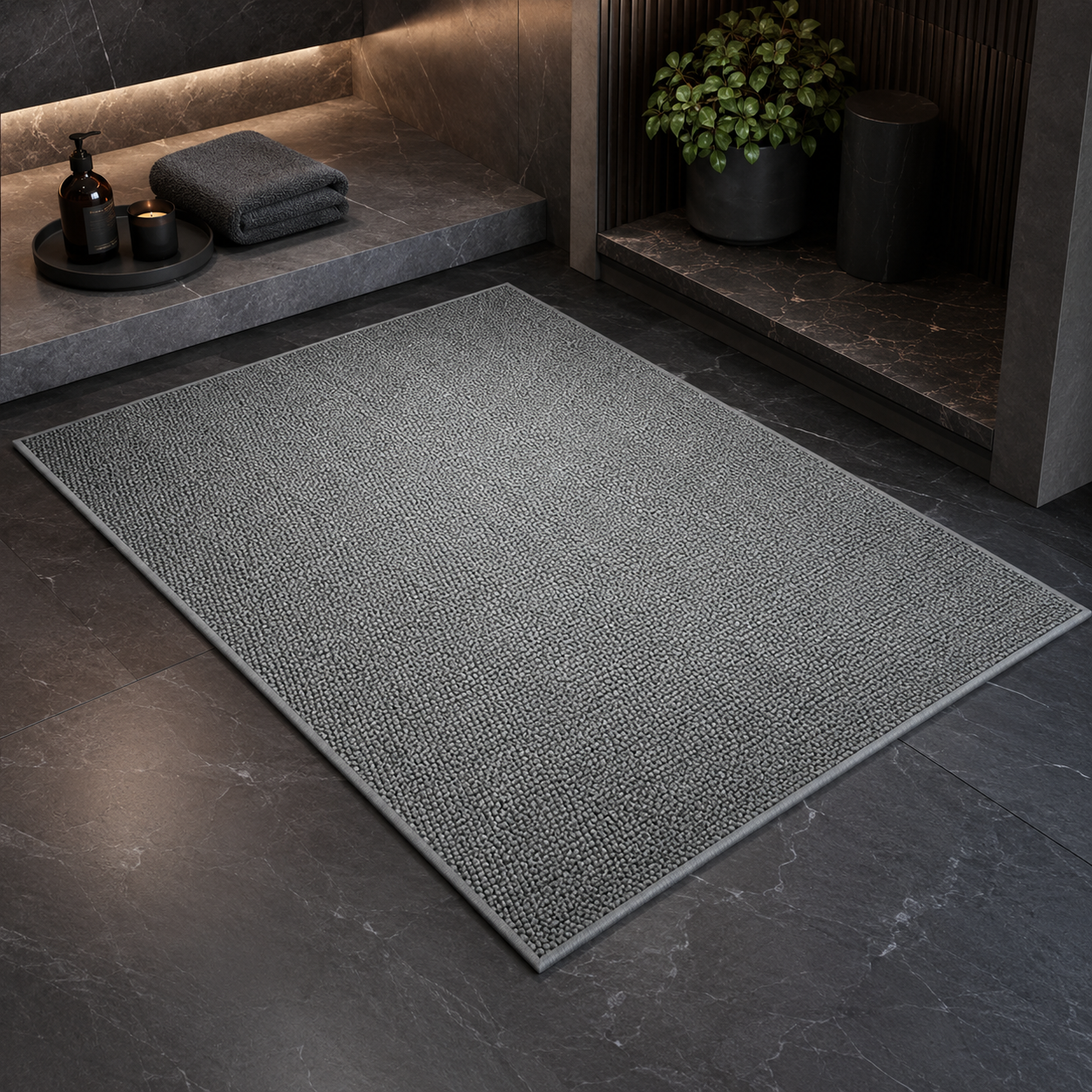 Absorbent Doormat for Indoor & Outdoor Entrances | Non-Slip | Quick-Drying | Dirt-Trapping Entry Mat | Hallway, Patio & Front Door Rug
