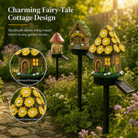 MUSHLUNA – Solar Mushroom Garden Light for Enchanting Outdoor Decor