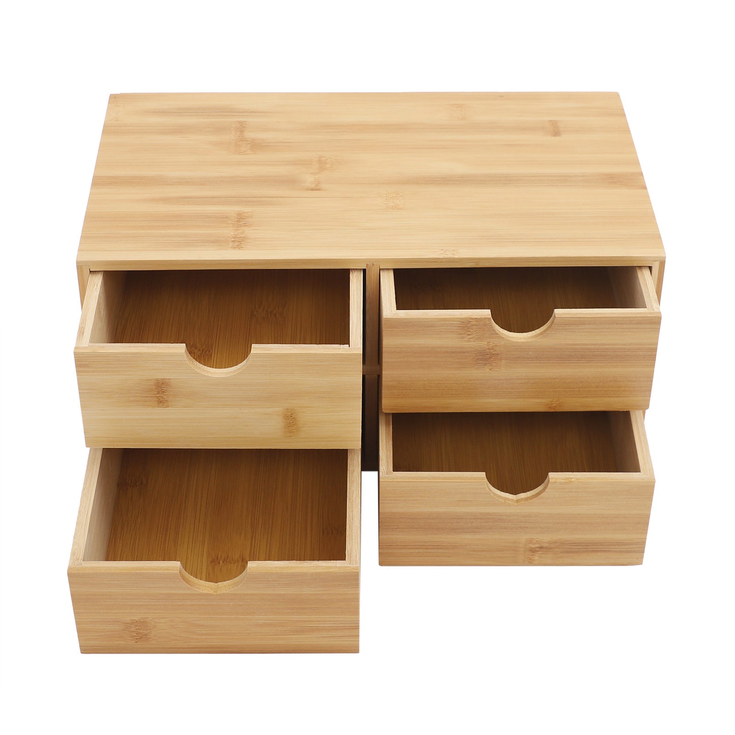QUADDRA BAMBOO – Four Drawer Storage Solution