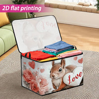 SQUIRRELBOX – Valentine Storage Bin for Cute Room Organization