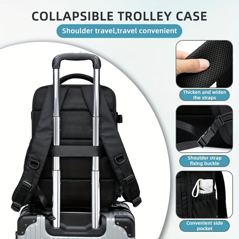 PACKSMART - Travel Vacuum Backpack Set for Men, Women, and Students