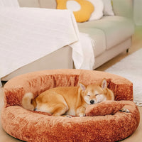 DREAMTAIL – Donut Pet Bed with Pillow for Everyday Comfort